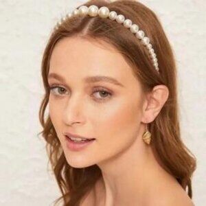 3 pcs Pearl Hair Headbands